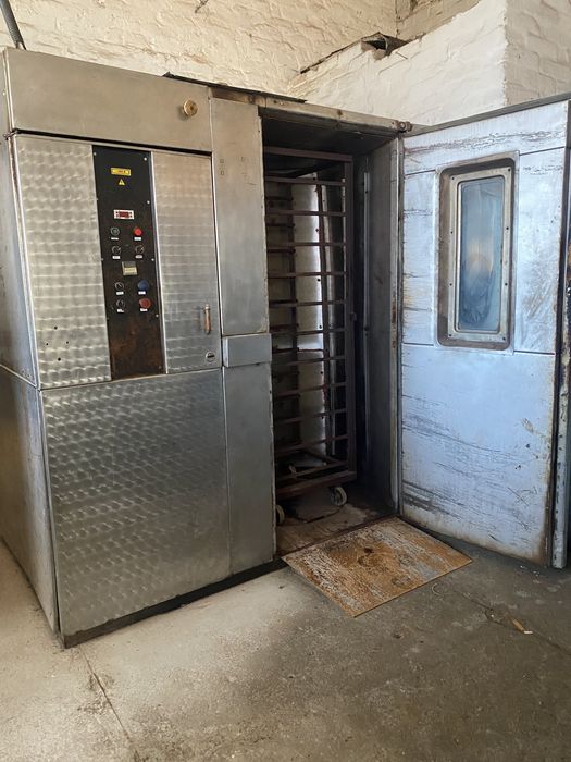 Ротаційна  електрична хлібобулочна пічь  з 4 -ма  візками