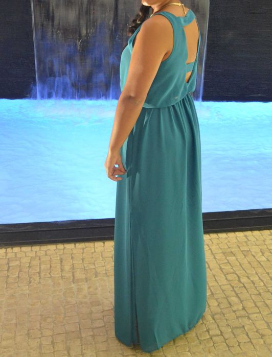 Vestido comprido -  ZARA
