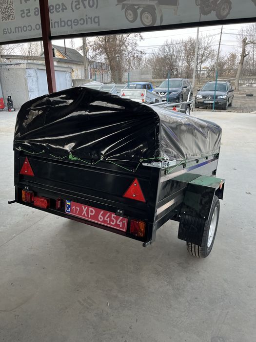 Причіп 2х1.2 борт 35см