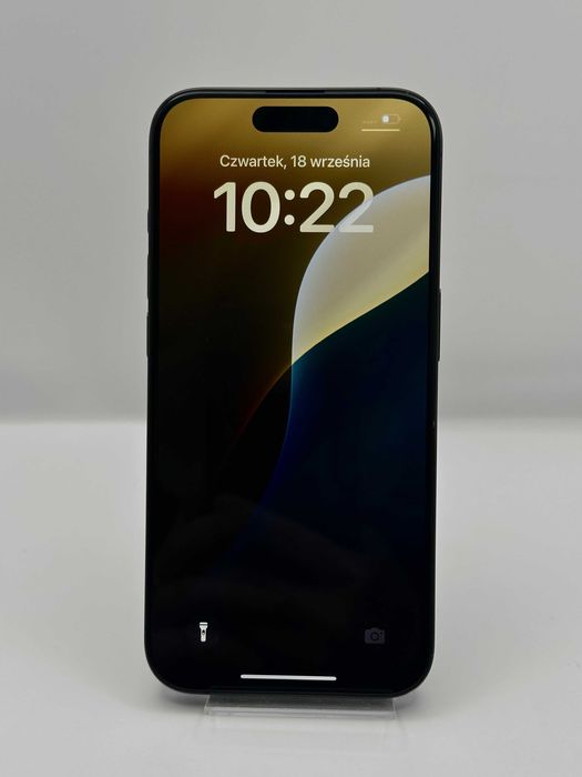 iPhone 15 Pro 128GB Czarny | Bateria 100%| 24 Miesiące gwarancji | Tychy