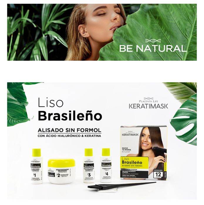 NOVIDADE: Kit de alisamento brasileiro sem formol (escova progressiva)