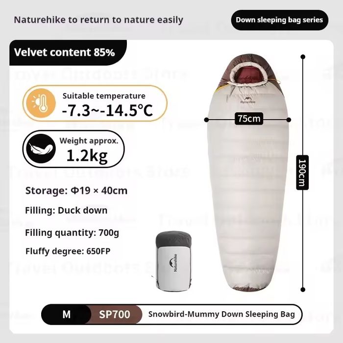 Спальник  Naturehike Snowbird  SP700