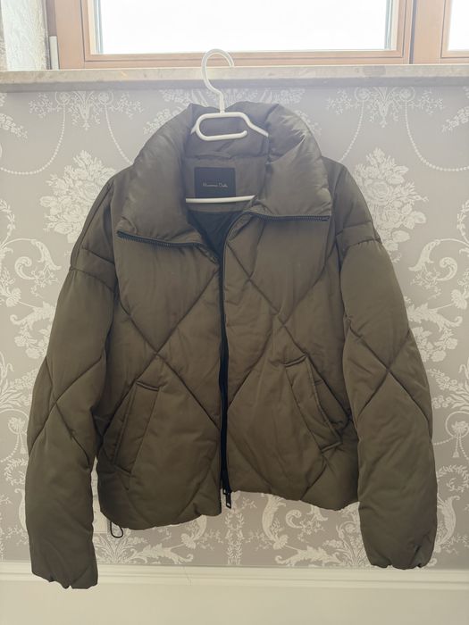 Massimo Dutti zielona kurtka