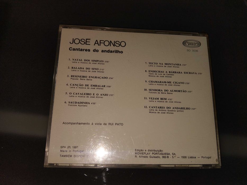 José Afonso – Cantares Do Andarilho