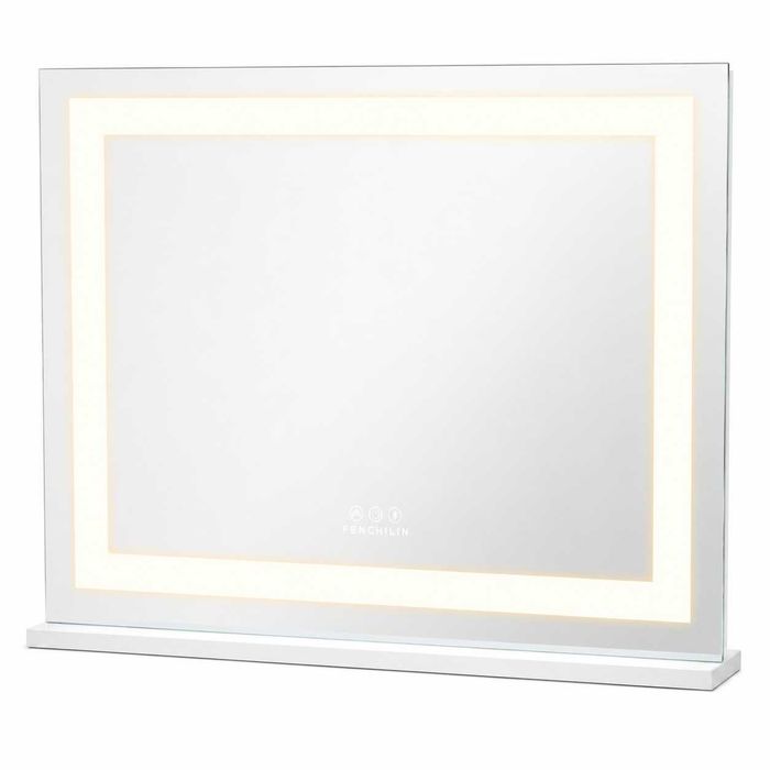 Lusterko do Makijażu FENCHILIN LED RGB 58x46 cm Dotykowe Ścienne