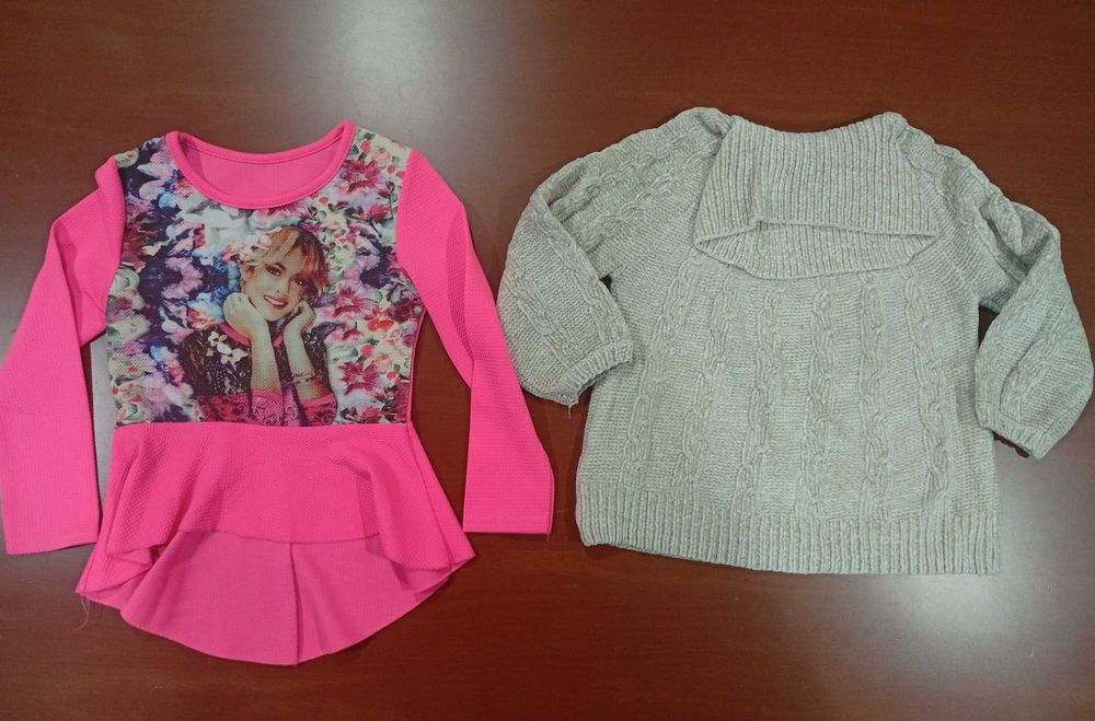 Lote barato roupa menina 4-5 anos