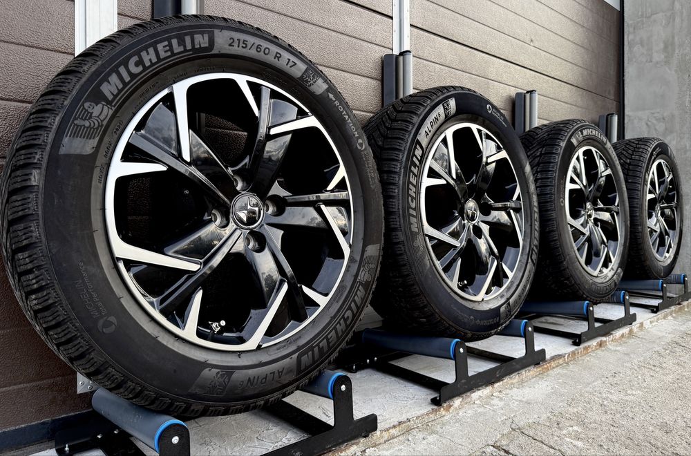 4x koła aluminiowe 4x108 r17 et32 6,5J Alufelgi Opony 215/60 17” |DS