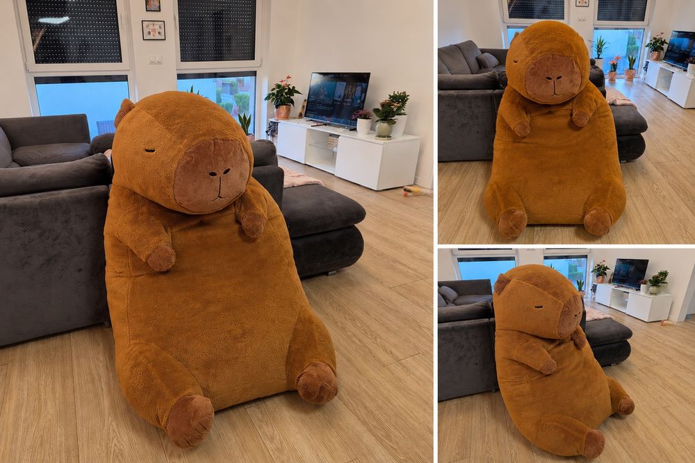 Gigantyczna Kapibara Pluszak 130 cm XXL – ogromna maskotka