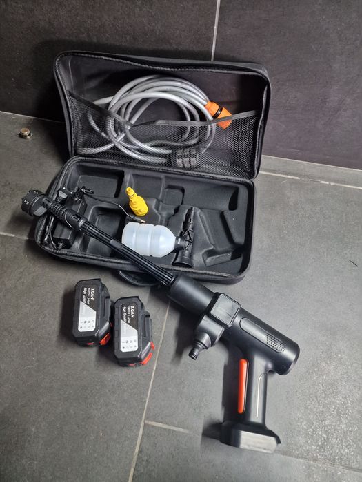 lavadora de alta pressão portátil sem fio.