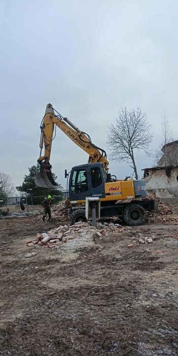 Usługi koparko ładowarki