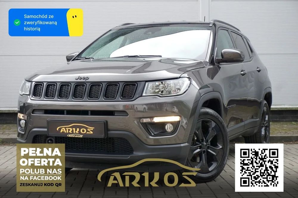 Jeep Compass Jeep Compass 1.4T Nighteagle Hak Navi Skóra Kamera ACC ARKOS