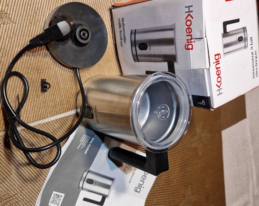 Elektryczny spieniacz do mleka hkoenig automatic milk frother Wrocław