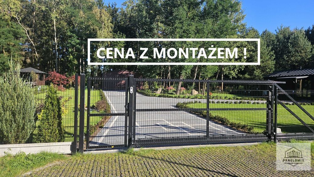 Ogrodzenie panelowe fi4 153 Cena z montażem