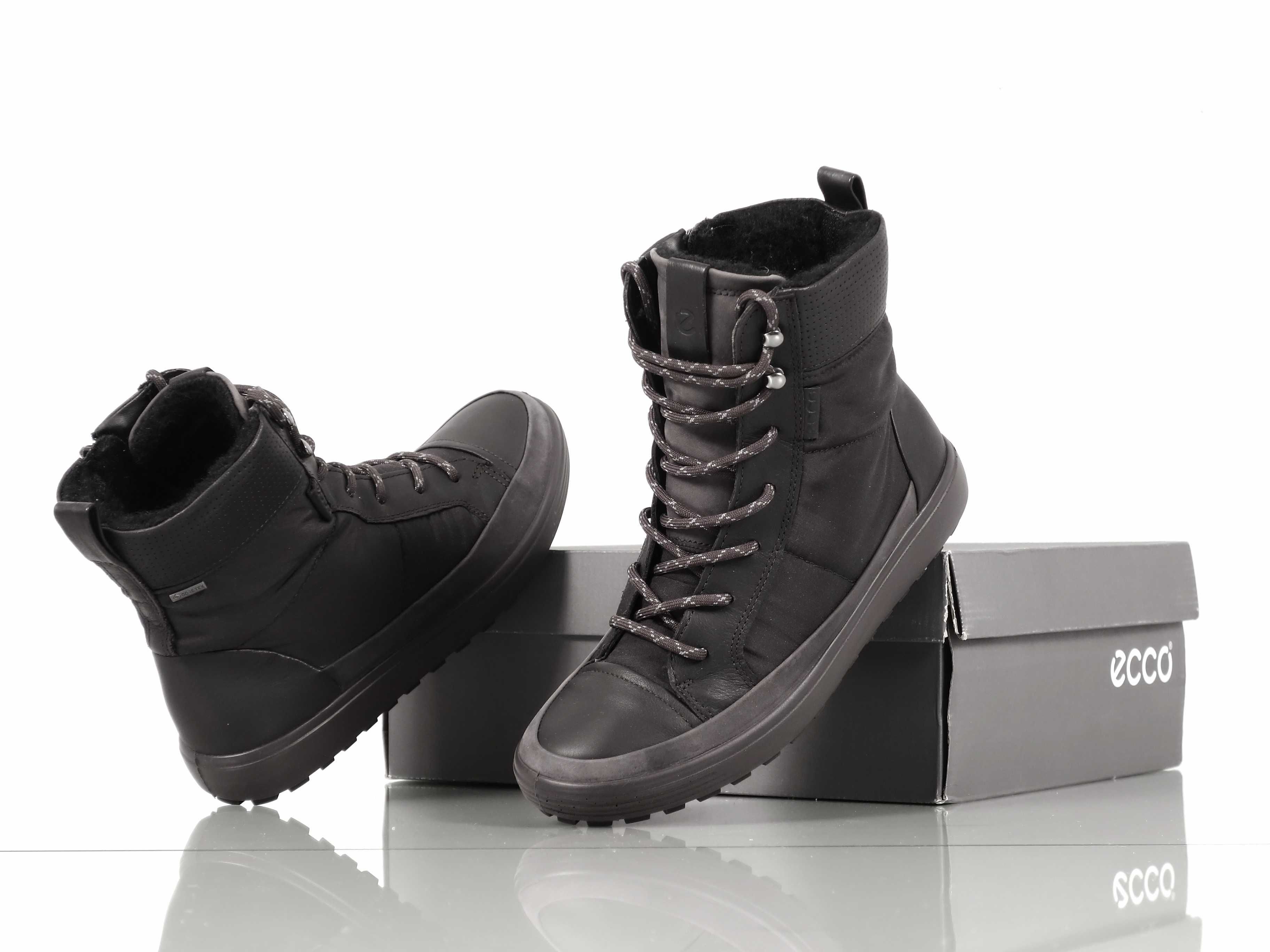 ECCO SOFT 7 TRED Gore-tex nowe botki sznurowane buty damskie 38 Brzesko •  OLX.pl