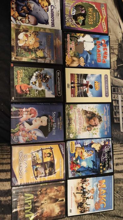DVD диски мультфильмы мультики