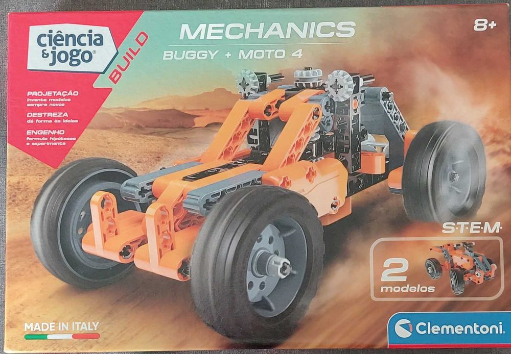 Conjunto de kit de construção para crianças - Clementoni
