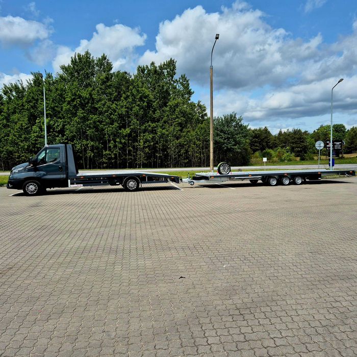 RENT 88 Wynajem IVECO 3.0 Automat AutoLaweta 25r Autolawety Przyczepy