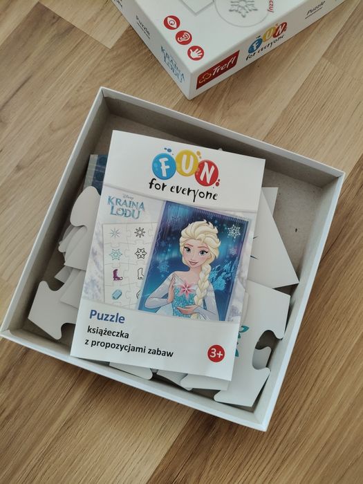 Trefl puzzle sensoryczne, kraina lodu, Elsa