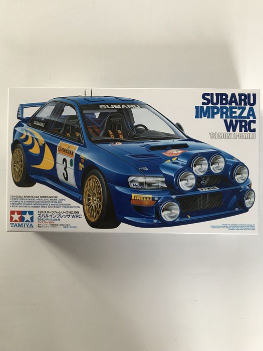 Samochód Subaru Impreza WRC 98 Monte-Carlo model Tamiya 24199