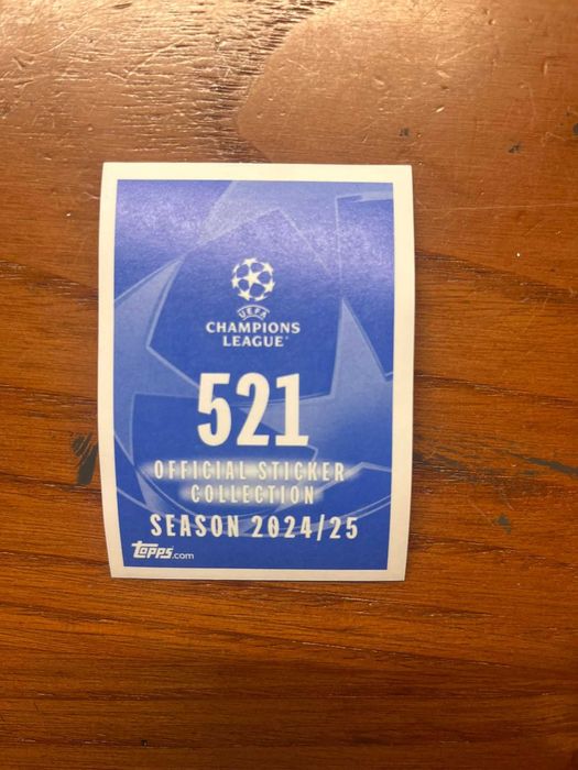 Cromo 521 Kylian Mbappé UEFA Champions League