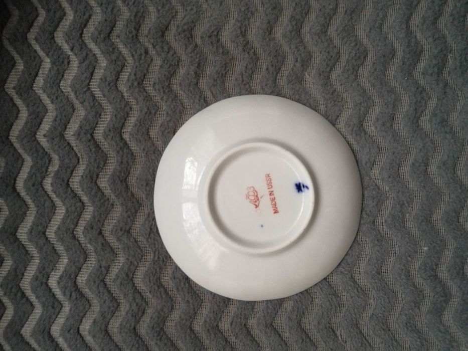 Talerze łomonosow siatka kobaltowa