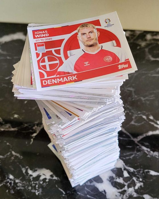 Cromos EURO 2024 - Quase todos os cromos disponíveis