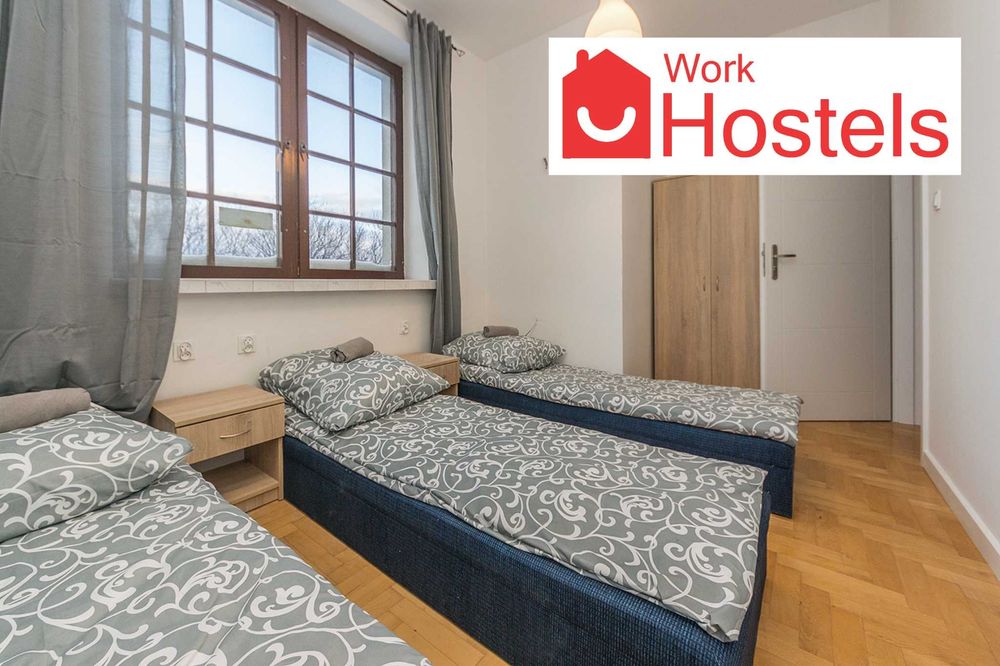 Noclegi dla pracowników Płock – do 25 miejsc. Pokoje z łazienkami. Blisko Orlenu | Work Hostels