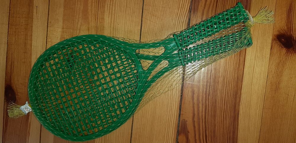 Paletki / rakietki plastikowe zielone Nowe