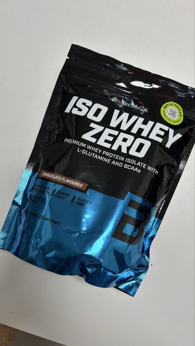 Iso Whey Zero Bialko czek. nowe