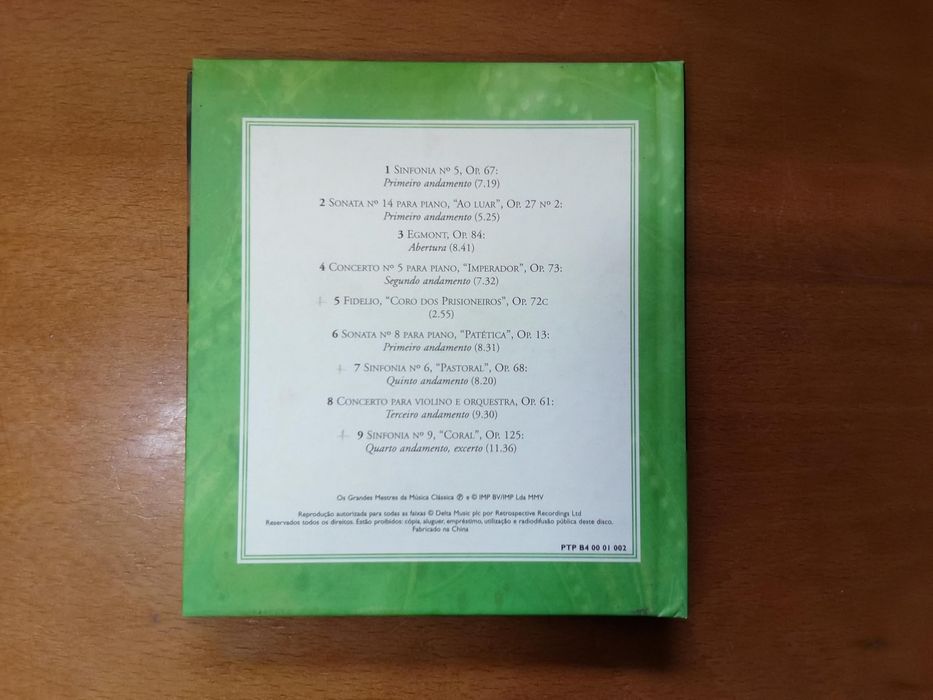 CD e Livro Beethoven: O Espírito da Liberdade