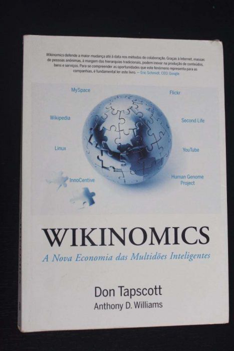 Livros Empreendedorismo, Marketing, Wikinomics