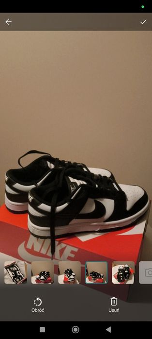 Nike dunk low next nature "panda" 37.5