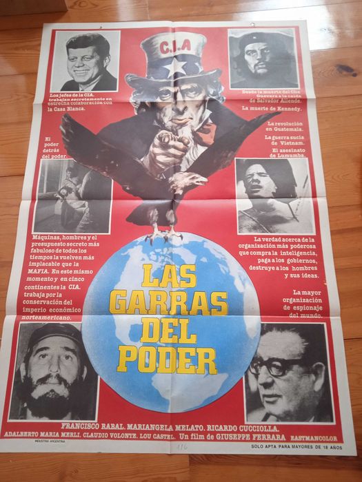 Cartaz antigo cinema original