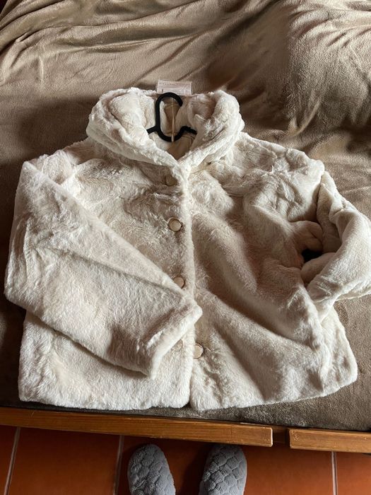 Casaco perola quentinho