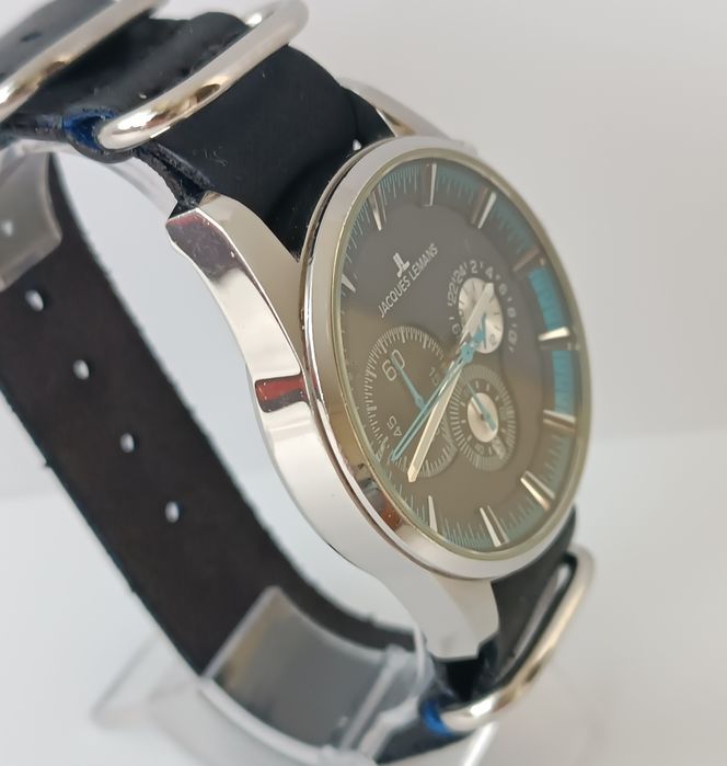 Швейцарський хронограф Jacques Lemans 10 atm дайвер