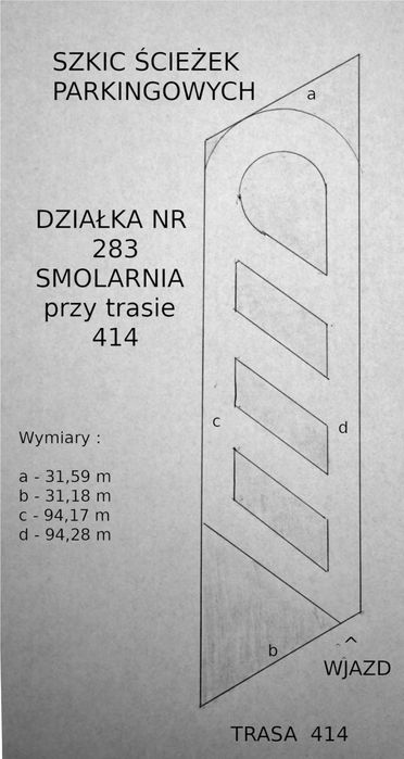 Działka przy trasie 414 Opole Prudnik