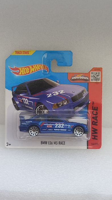 Bmw e36 m3 race hot wheels
