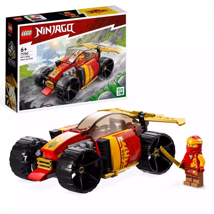 LEGO NINJAGO Samochód wyścigowy ninja Kaia EVO 71780. LEGO