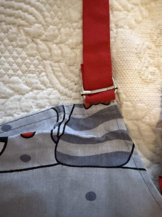 Fartuszki do gotowania dla dziecka i rodzica w kotki