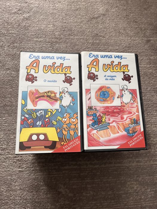 Era Uma Vez a Vida - Cassetes VHS em Português