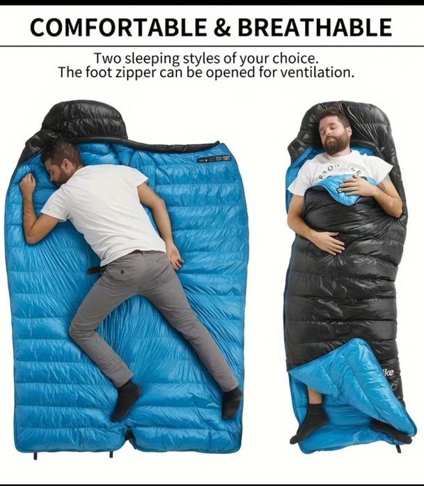 Спальник зимний/ походный мешок/спальный мешок Naturehike CW400 650 FP