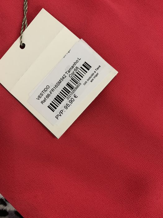 Vestido francomina novo
