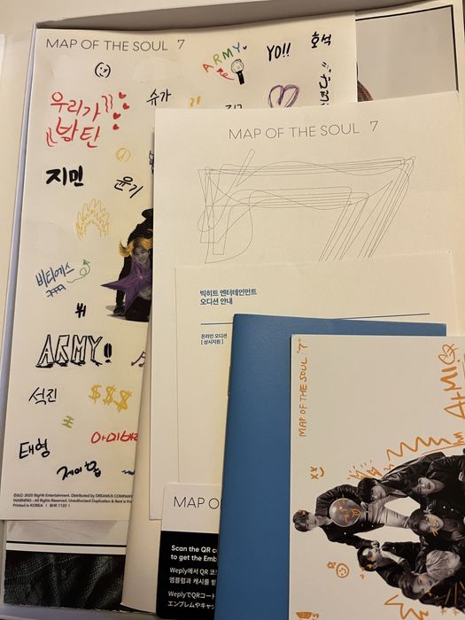 BTS album map of the soul ver 4