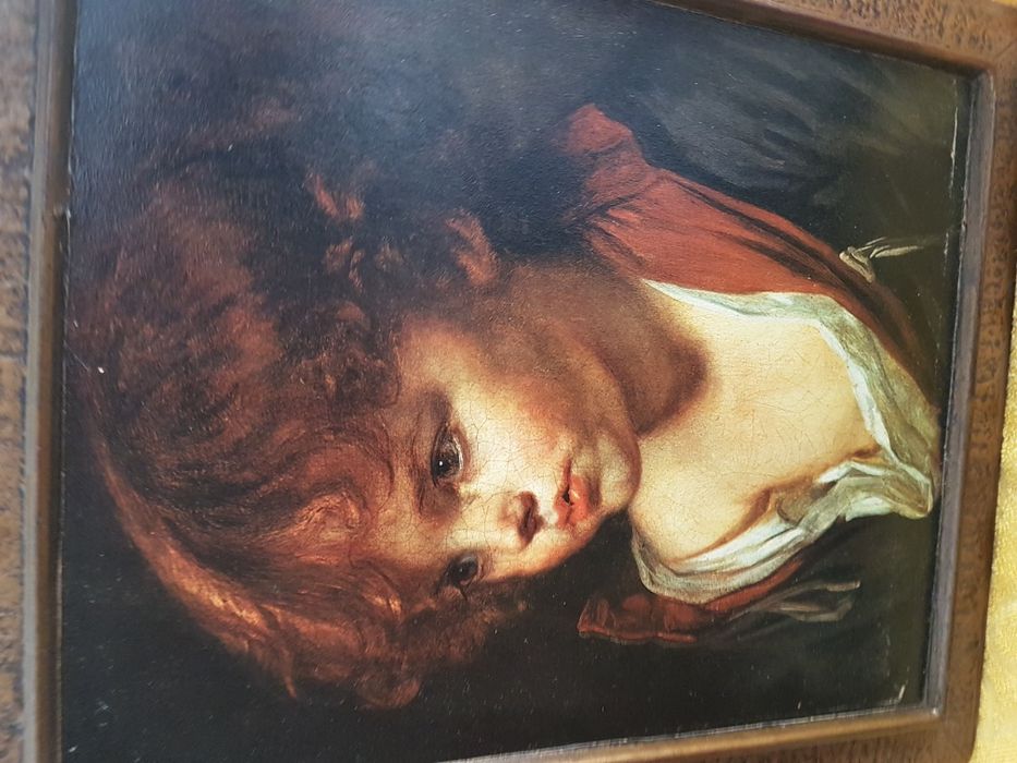 Quadro antigo. 30 cm × 35 cm. DISPONIVEL!