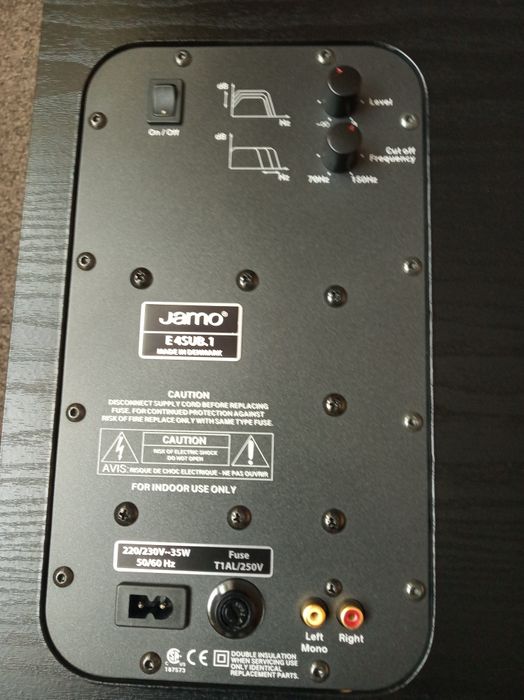 Subwoofer jamo 70 w. LO