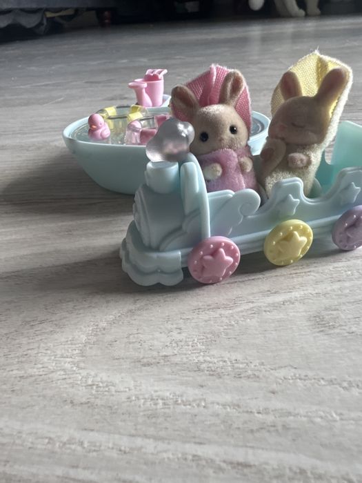 Zestaw sylvanian families- wieczorna kąpiel