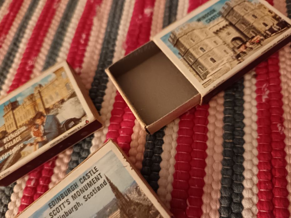 Caixas de fósforos antigas | Imagens turísticas Reino Unido