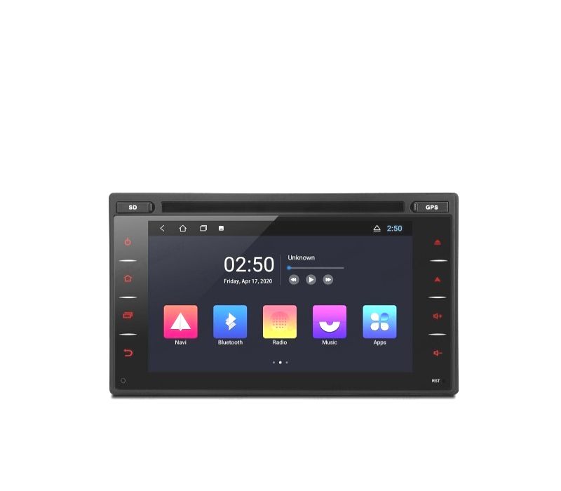 AUTO RADIO UNIVERSAL GPS ANDROID 10.0 DVD SD USB ECRA TACTIL HD