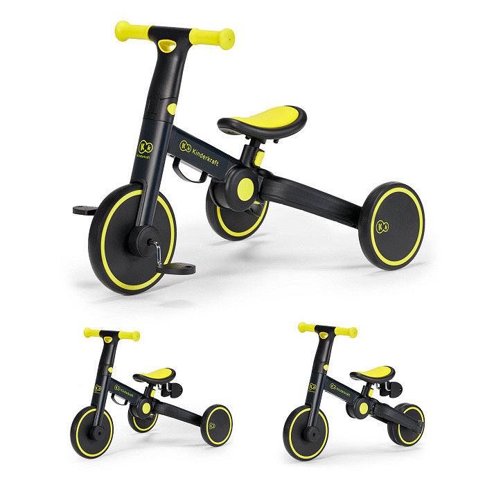 Triciclo e bicicleta de equilíbrio multifuncional 4TRIKE