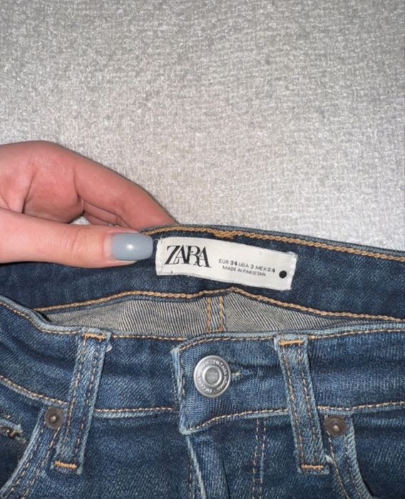 Nowe jesnsy zara high waist skinny